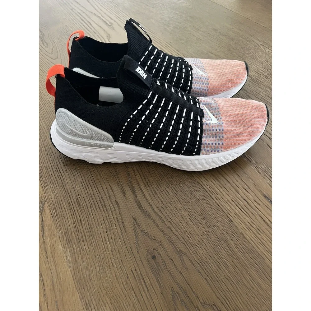 Nike React Phantom Run Flyknit 2 Running Shoes Men's Size 10.5  DQ7647 001